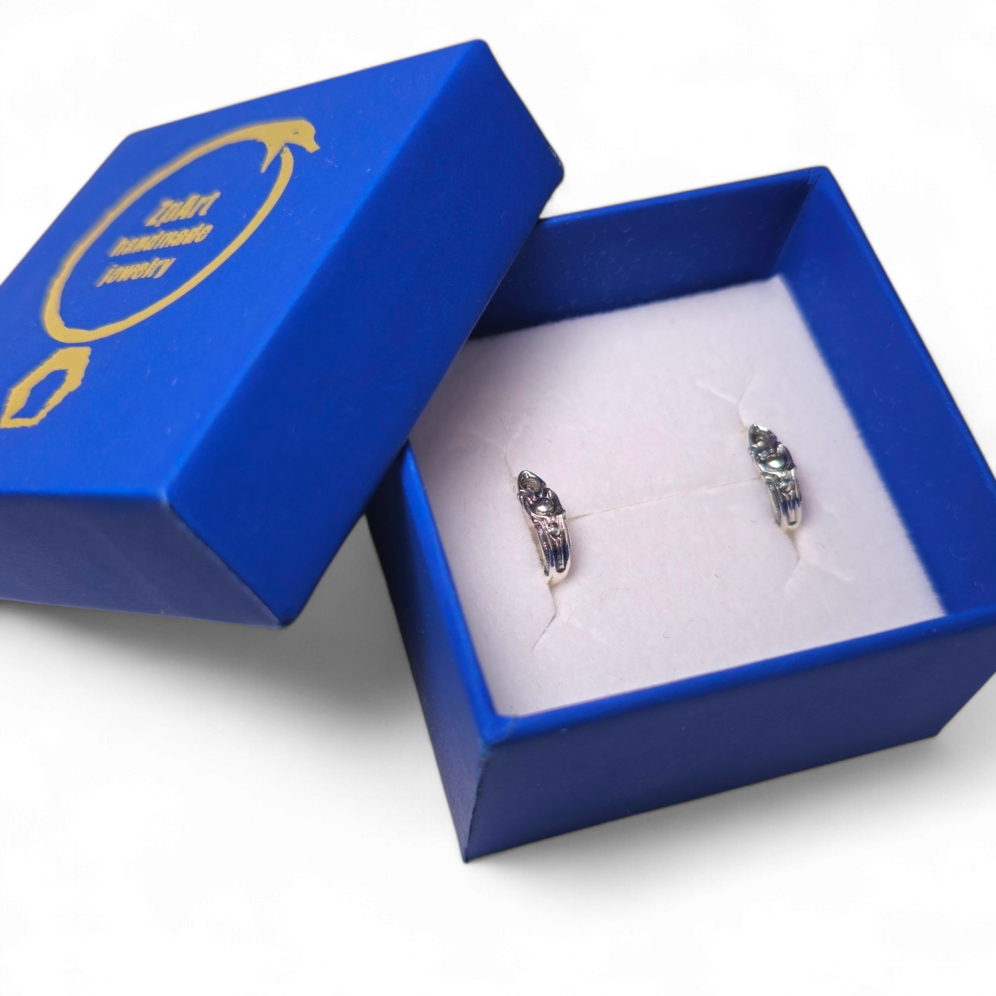 Timeless Silver Earrings for Men and Women - single or pair - EK126s