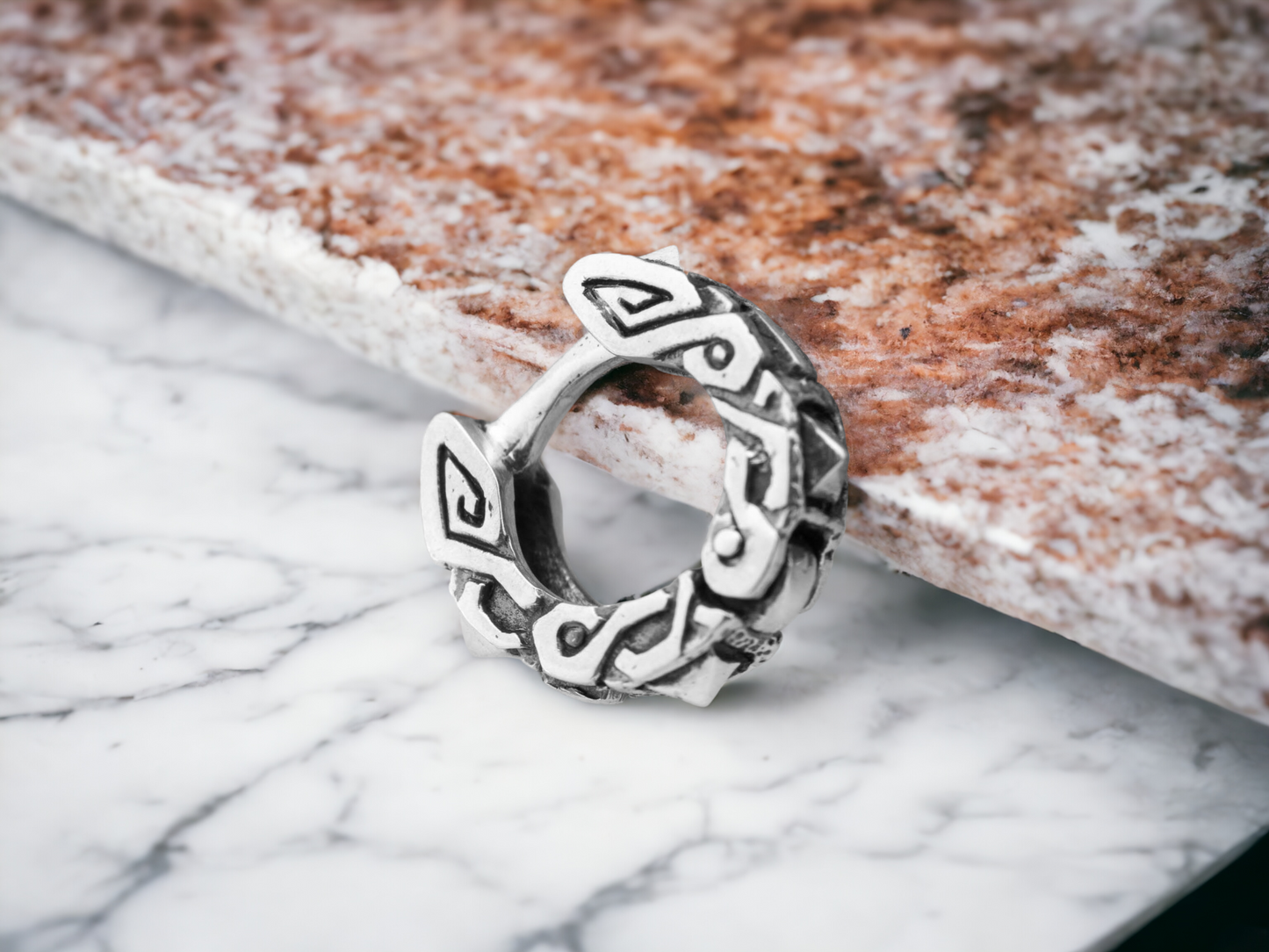 Spike Earring in Sterling Silver