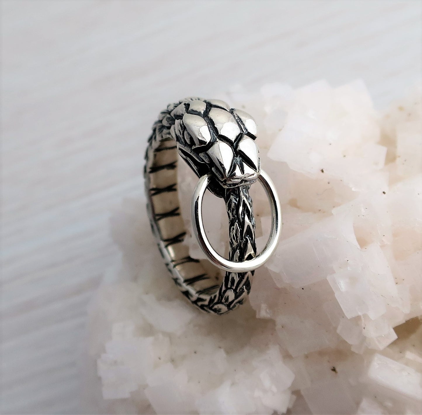 Ouroboros Sterling Silver Pendant – PK003s