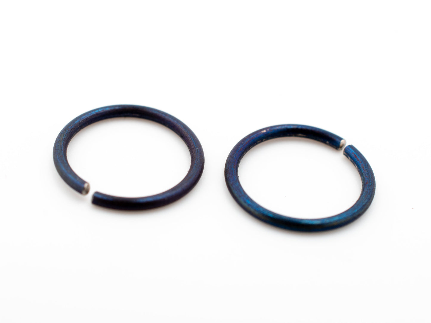 Hug hoop earring titanium 8mm 19g open cuff piercing ring hypoallergenic body jewelry nose huggie cartilage ring