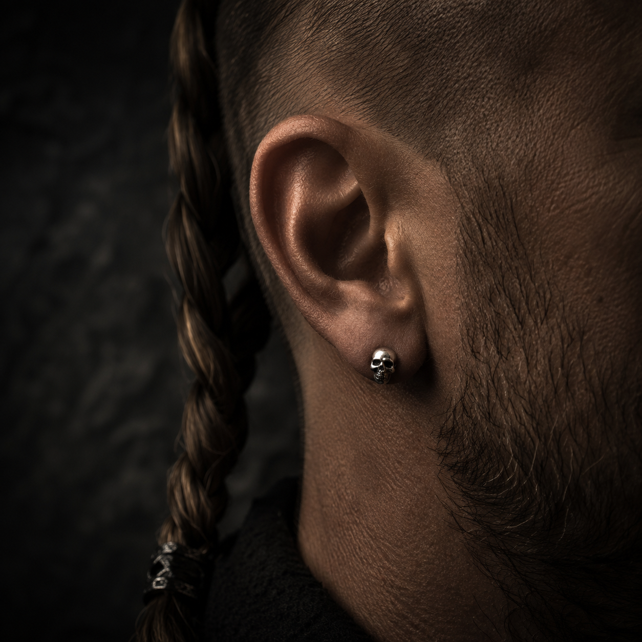 Stud earrings