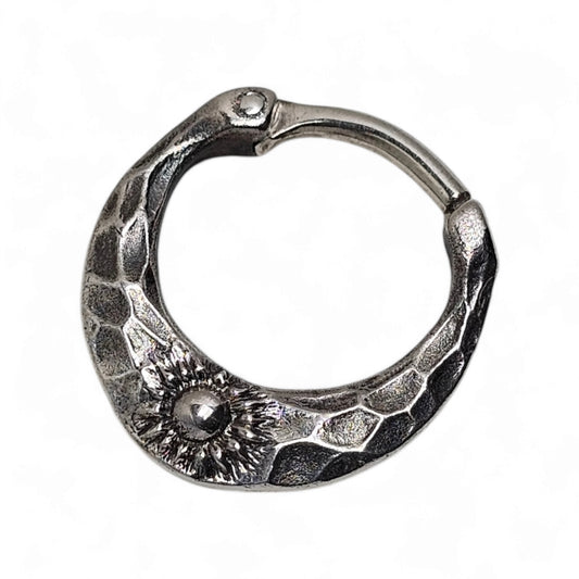 Men's earring Sun and Moon ek135s-1