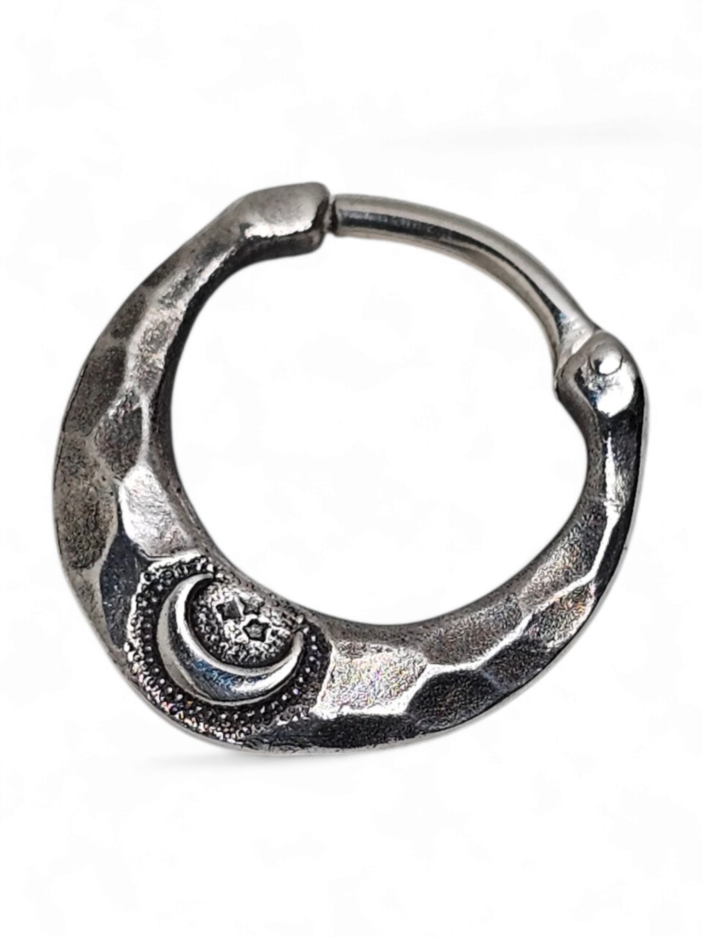 Men's earring Sun and Moon ek135s-1