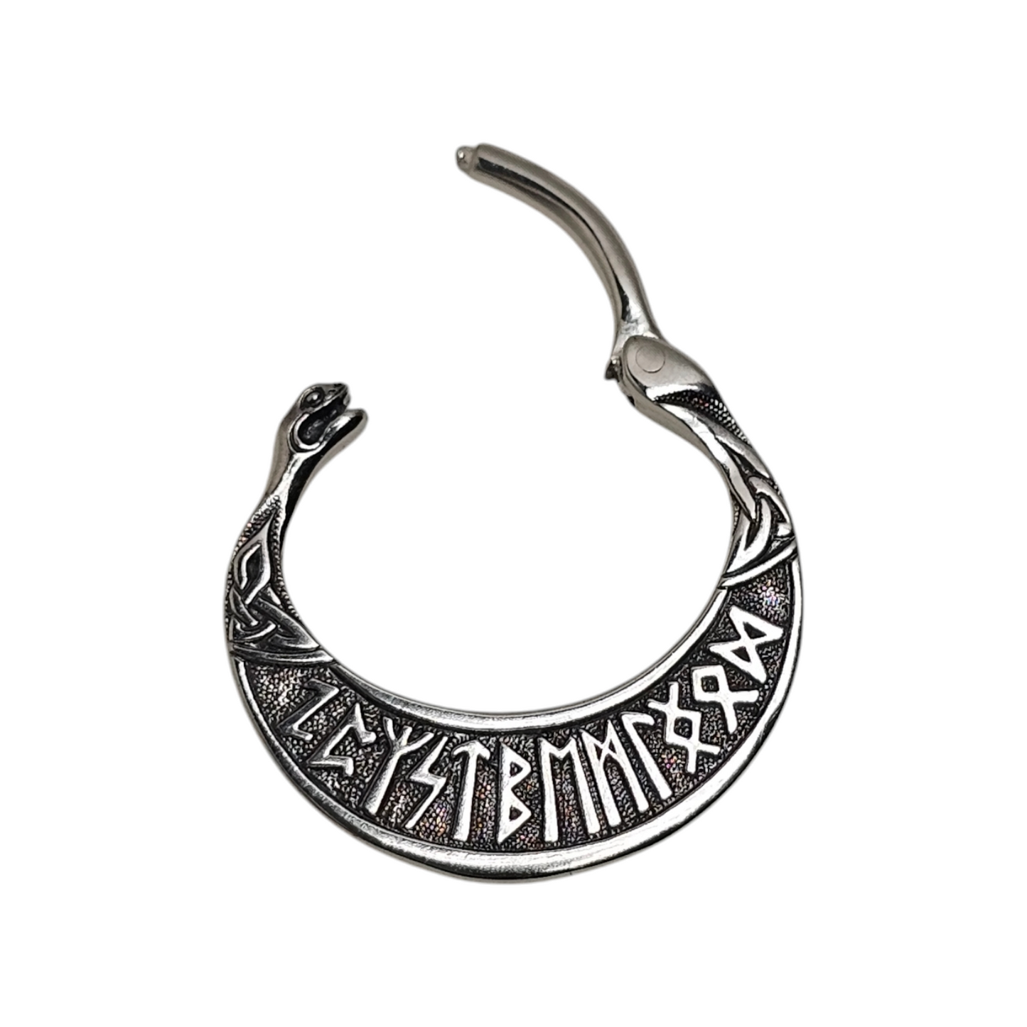 Men’s Sterling Silver Earring – Vikings Drakkar - Cossack earring | EK129s