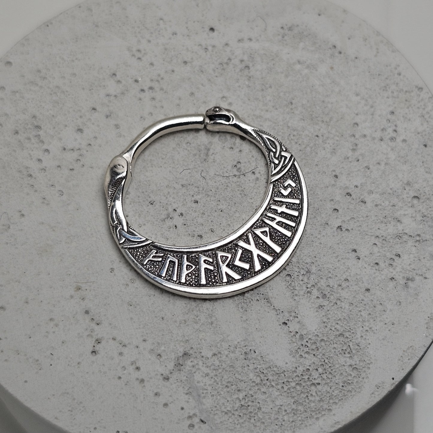 Men’s Sterling Silver Earring – Vikings Drakkar - Cossack earring | EK129s