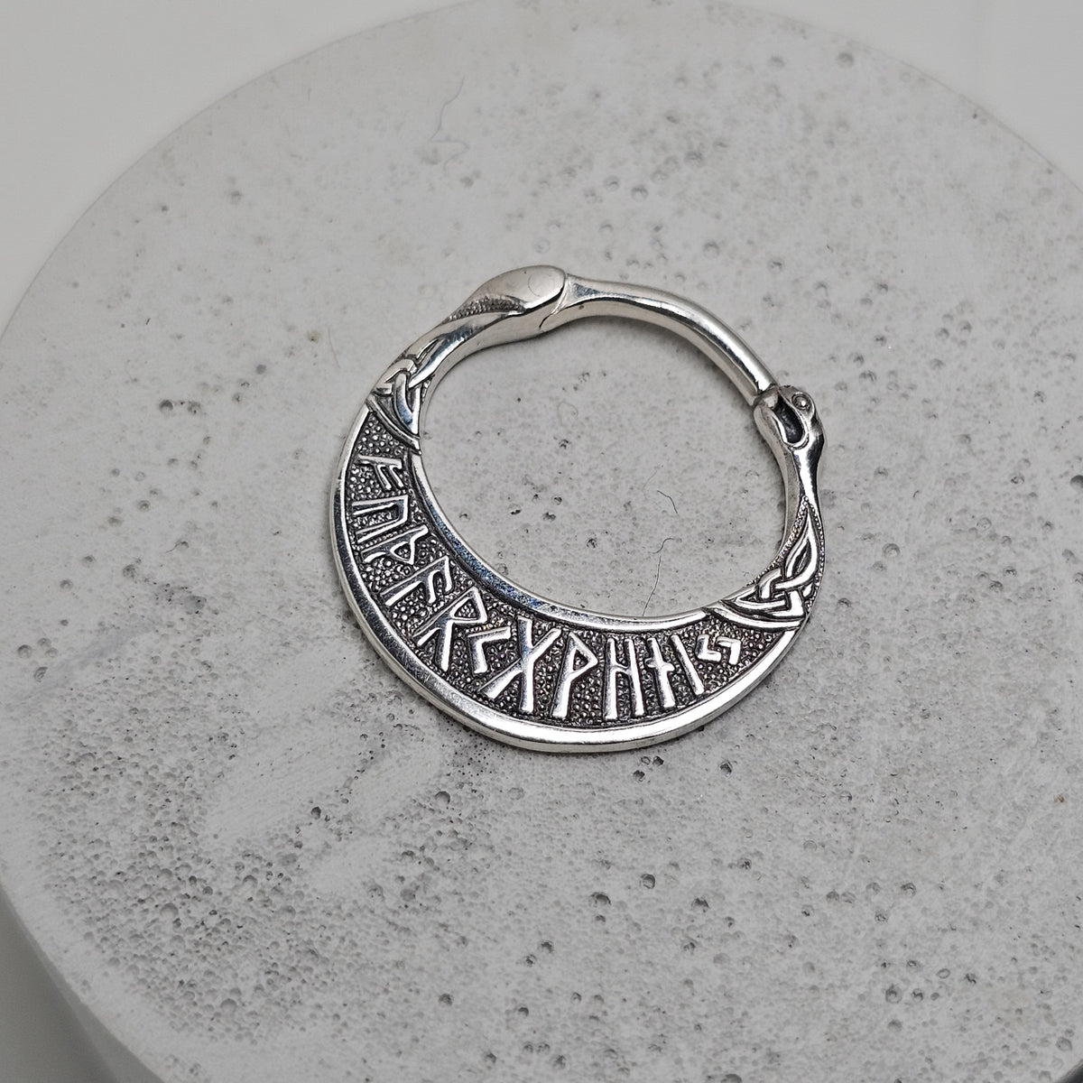 Viking Drakkar Earring Sterling Silver EK129s