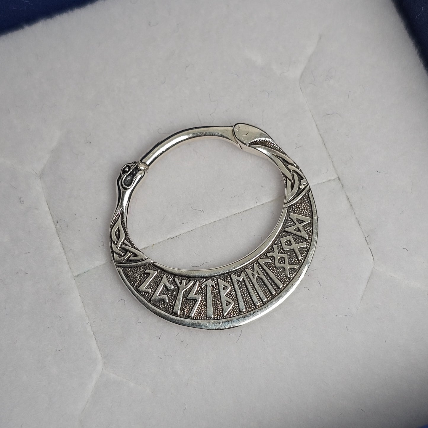 Men’s Sterling Silver Earring – Vikings Drakkar - Cossack earring | EK129s