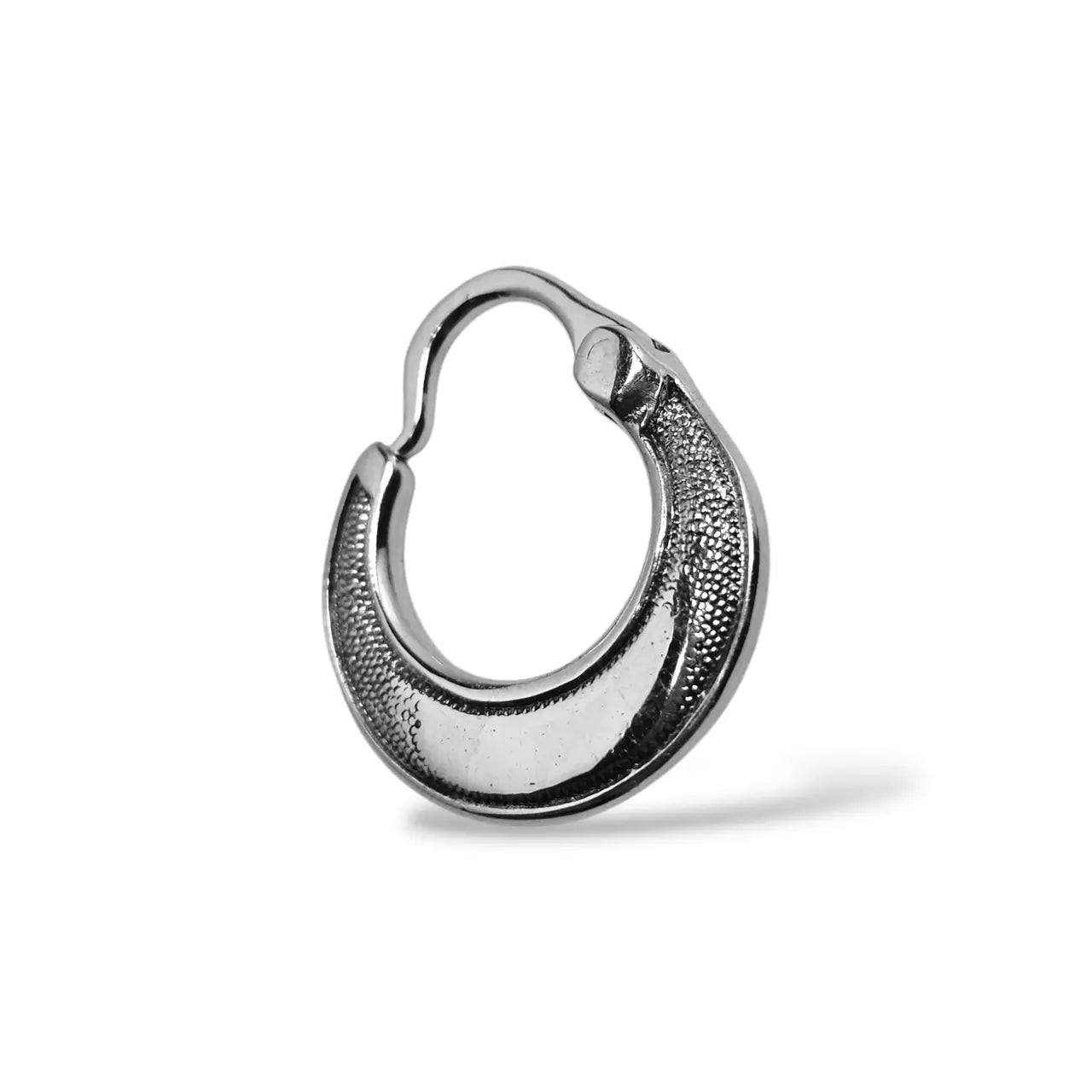 Silver Men’s Earring with Ukrainian Trident cossack earring | EK127s