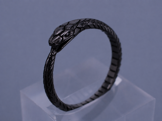 Ouroboros Ring Sterling Silver Handmade