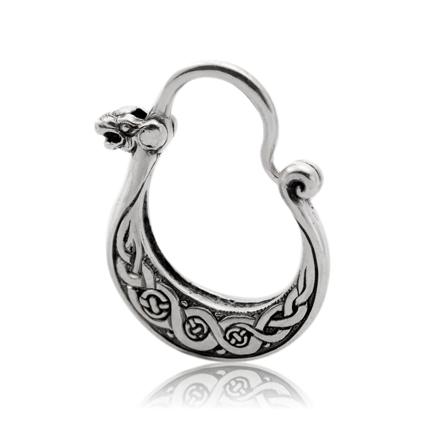 Mens earring Drakkar sterling silver ek085s