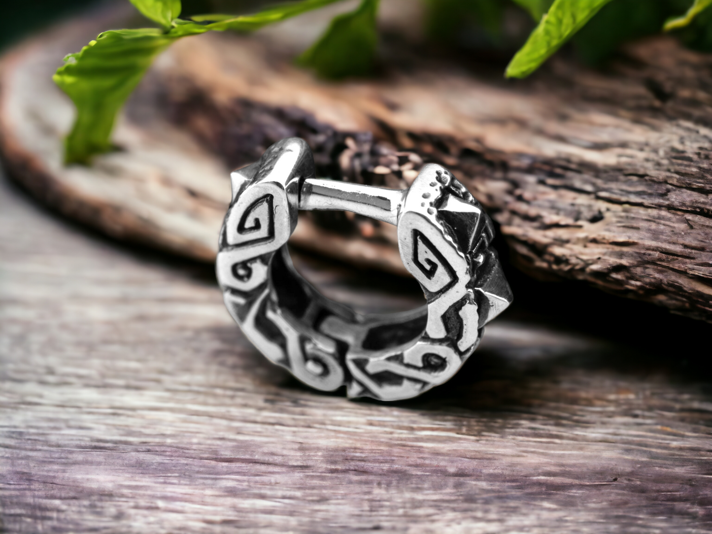 Spike Earring in Sterling Silver