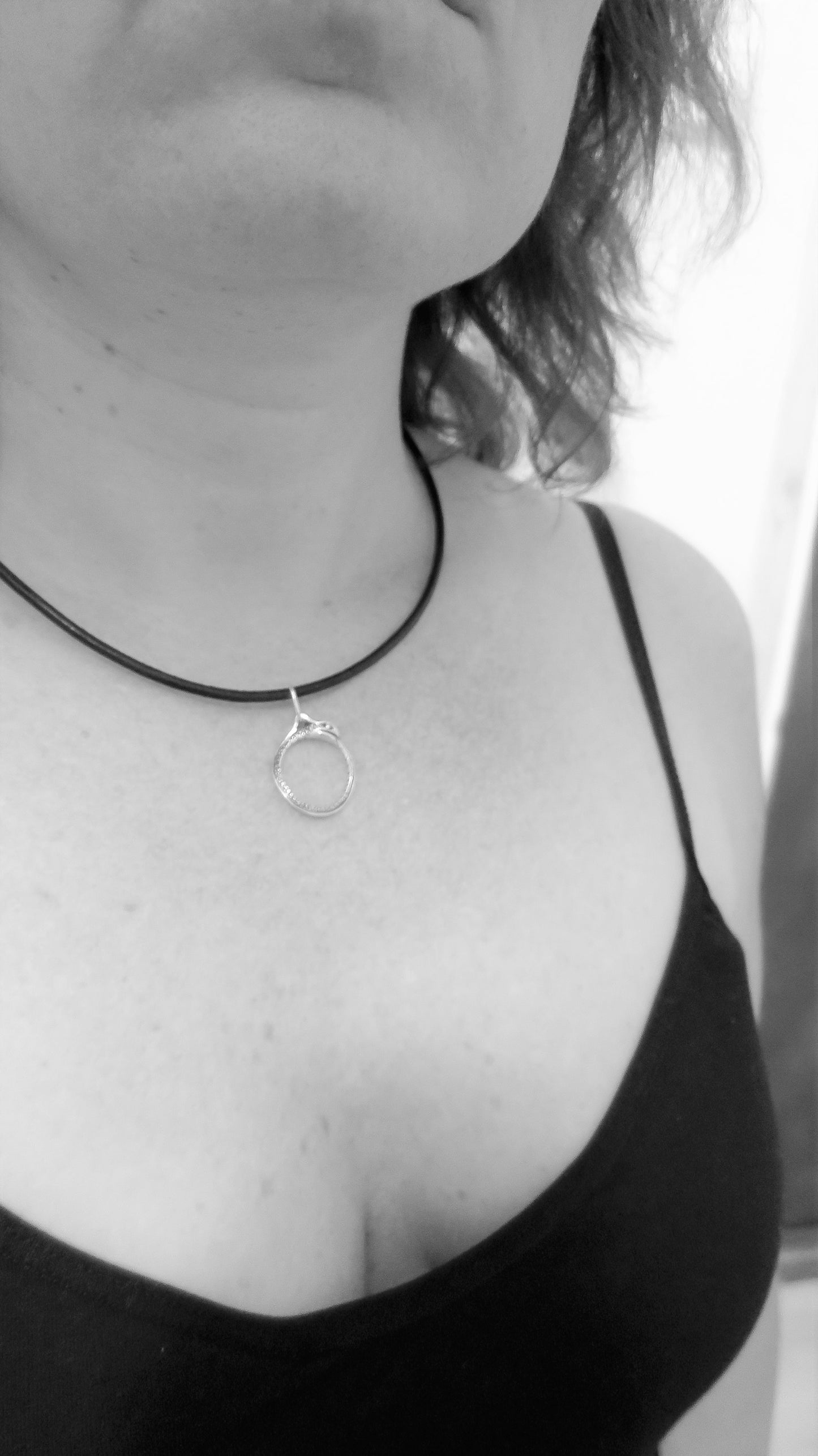 Ouroboros Silver Pendant