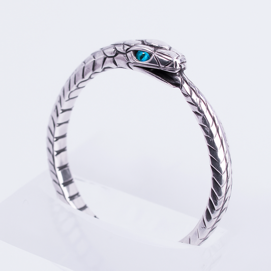 Customized ring Ouroboros RK001s-aqua