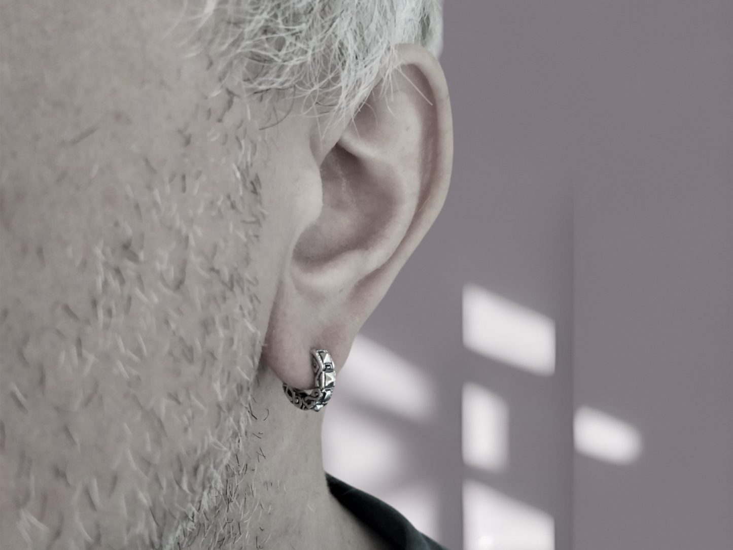 Spike Earring in Sterling Silver