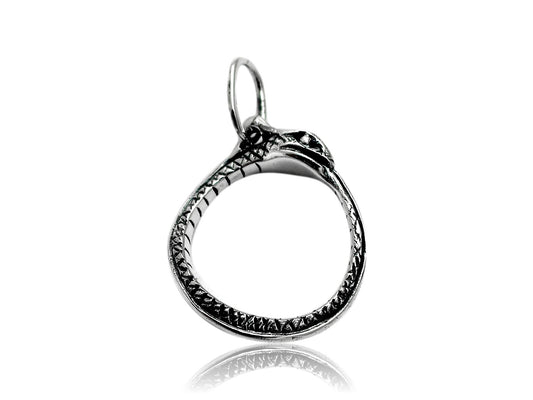 Ouroboros Nastya Silver Pendant