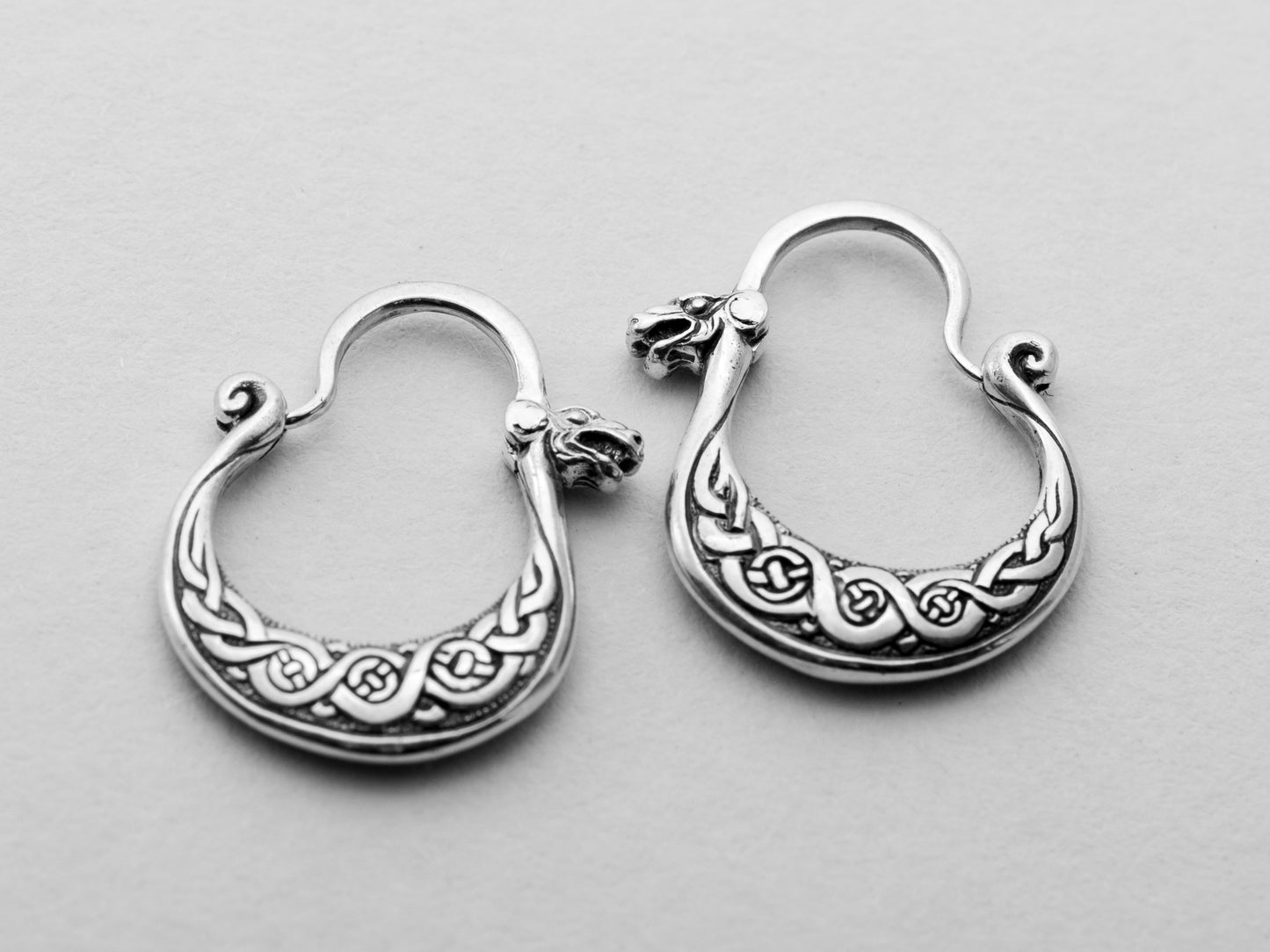 Mens earring Drakkar sterling silver ek085s