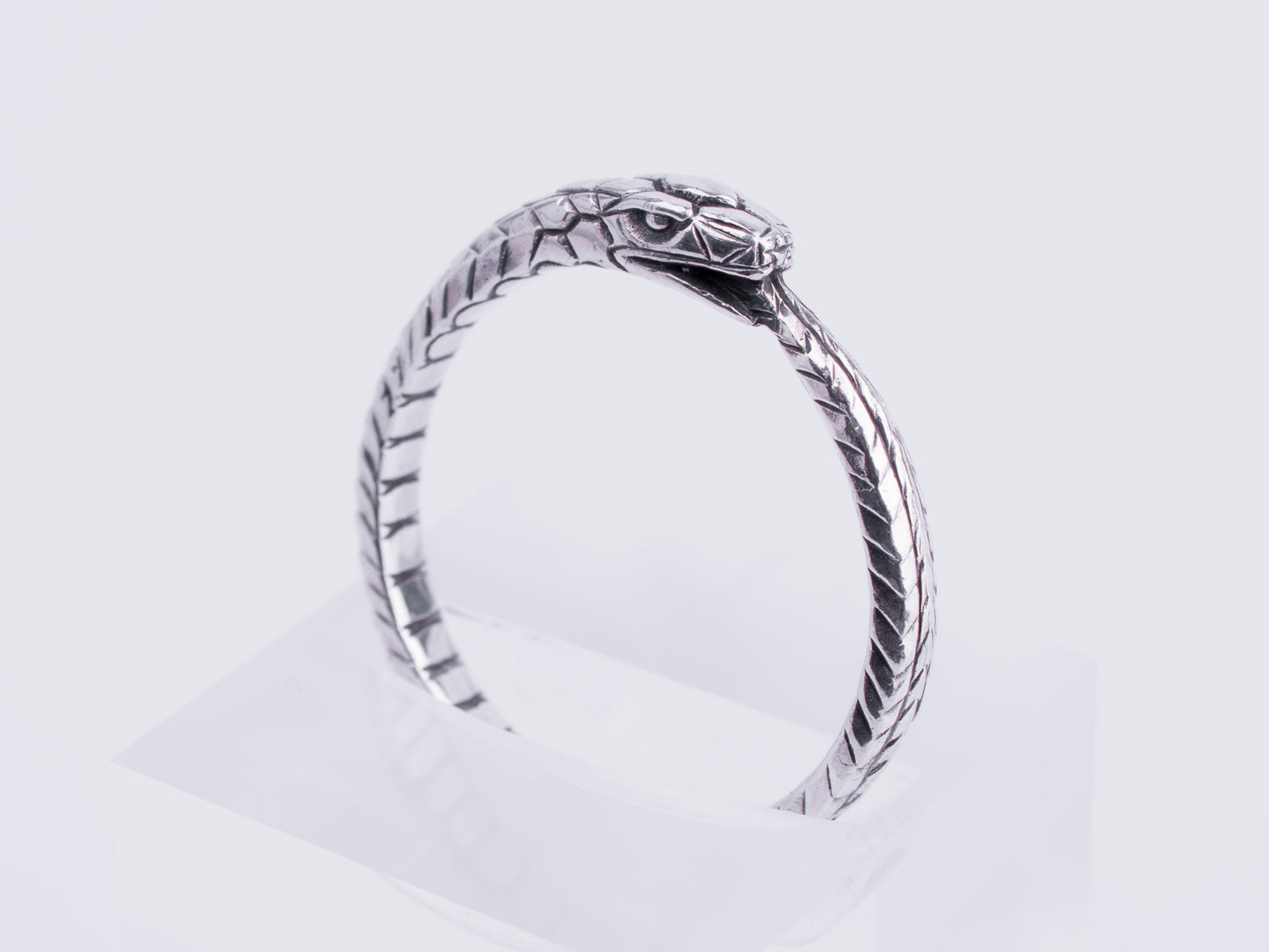 Ouroboros ring sterling silver RK001S