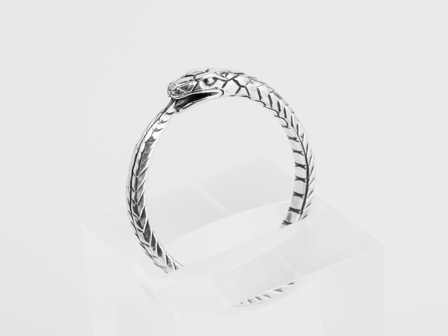 Ouroboros ring sterling silver RK001S
