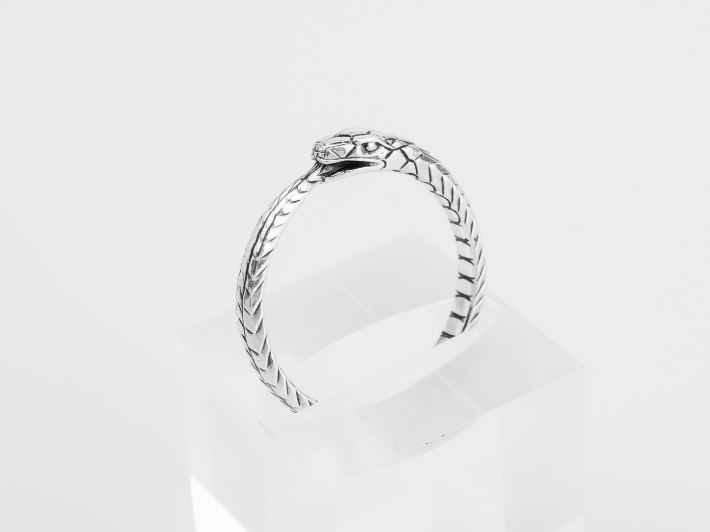 Ouroboros ring sterling silver RK001S