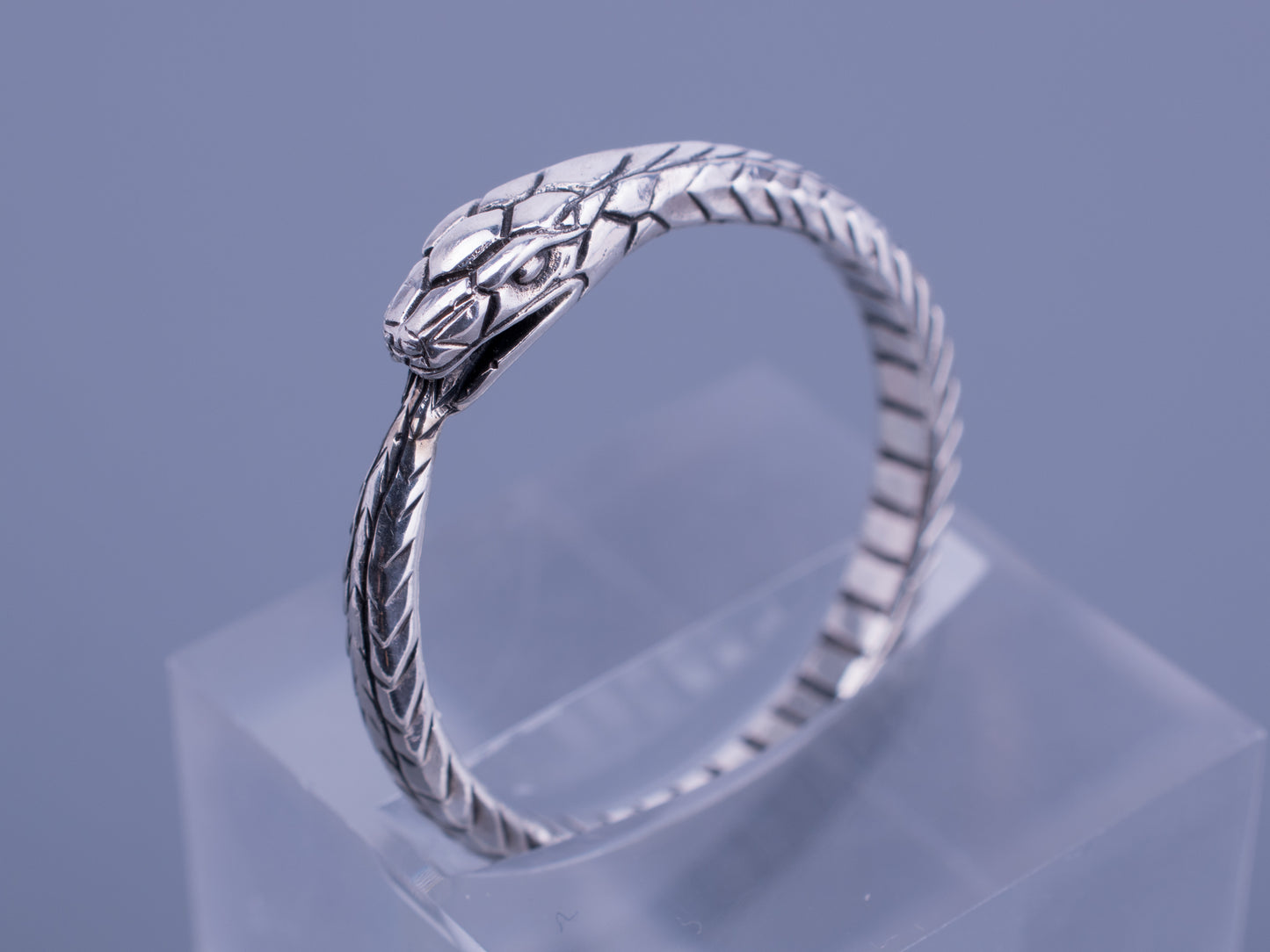 Ouroboros ring sterling silver RK001S