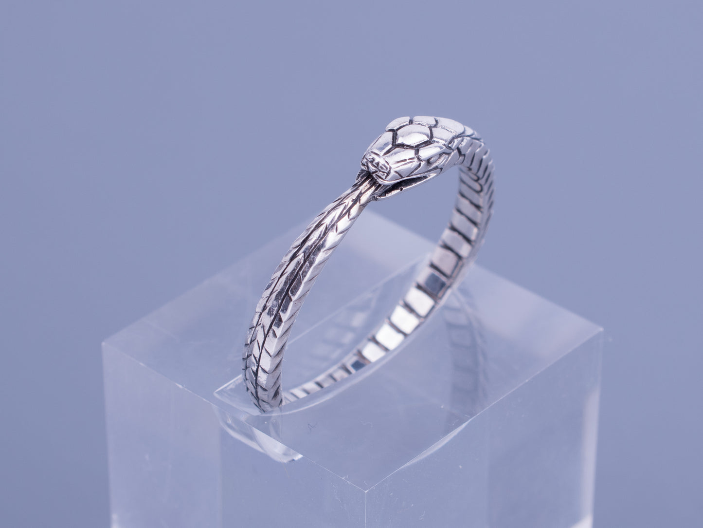 Ouroboros ring sterling silver RK001S