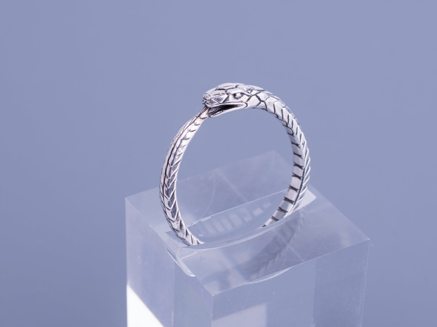 Ouroboros ring sterling silver RK001S