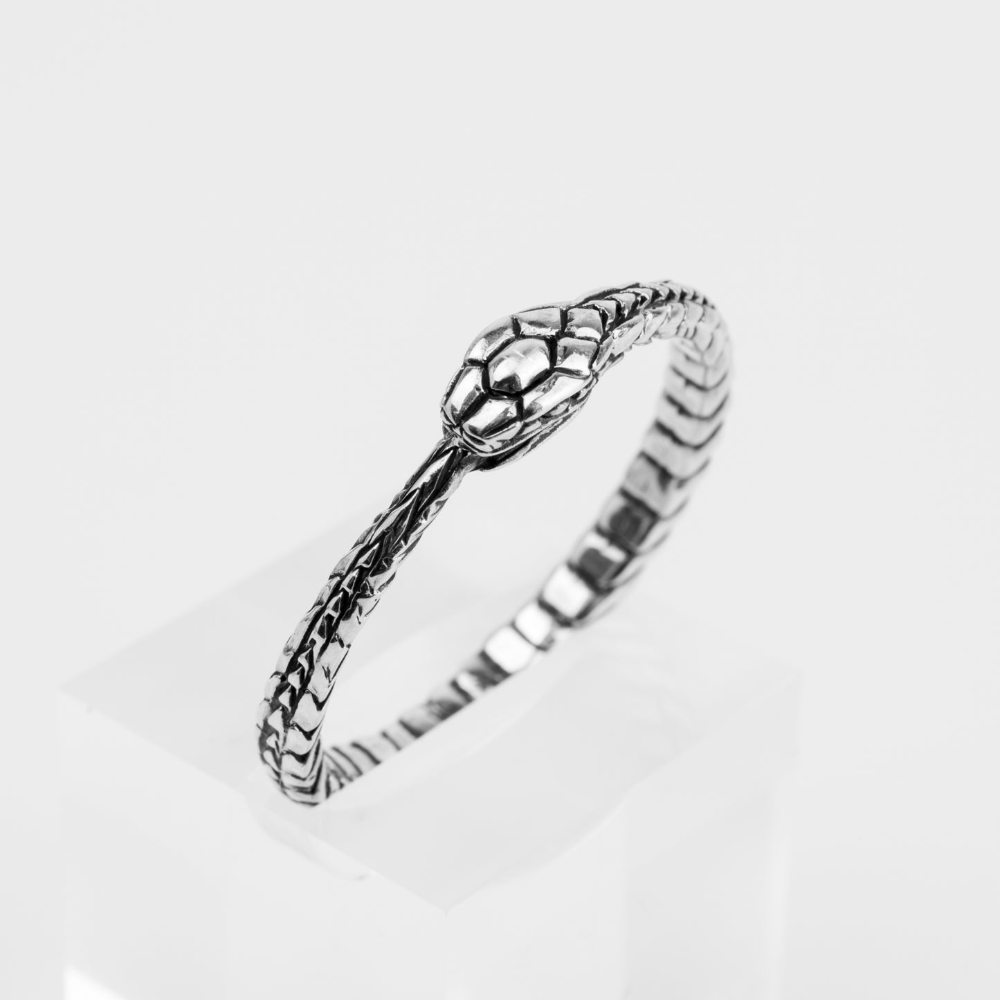 Ouroboros ring sterling silver RK002s