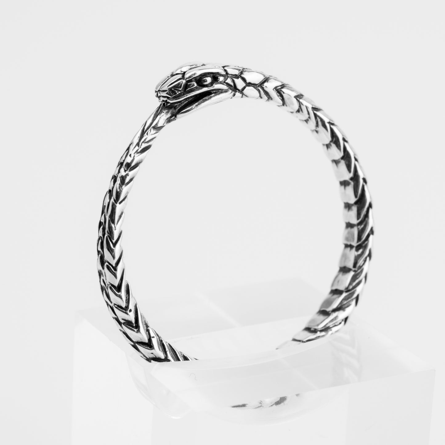Ouroboros ring sterling silver RK002s