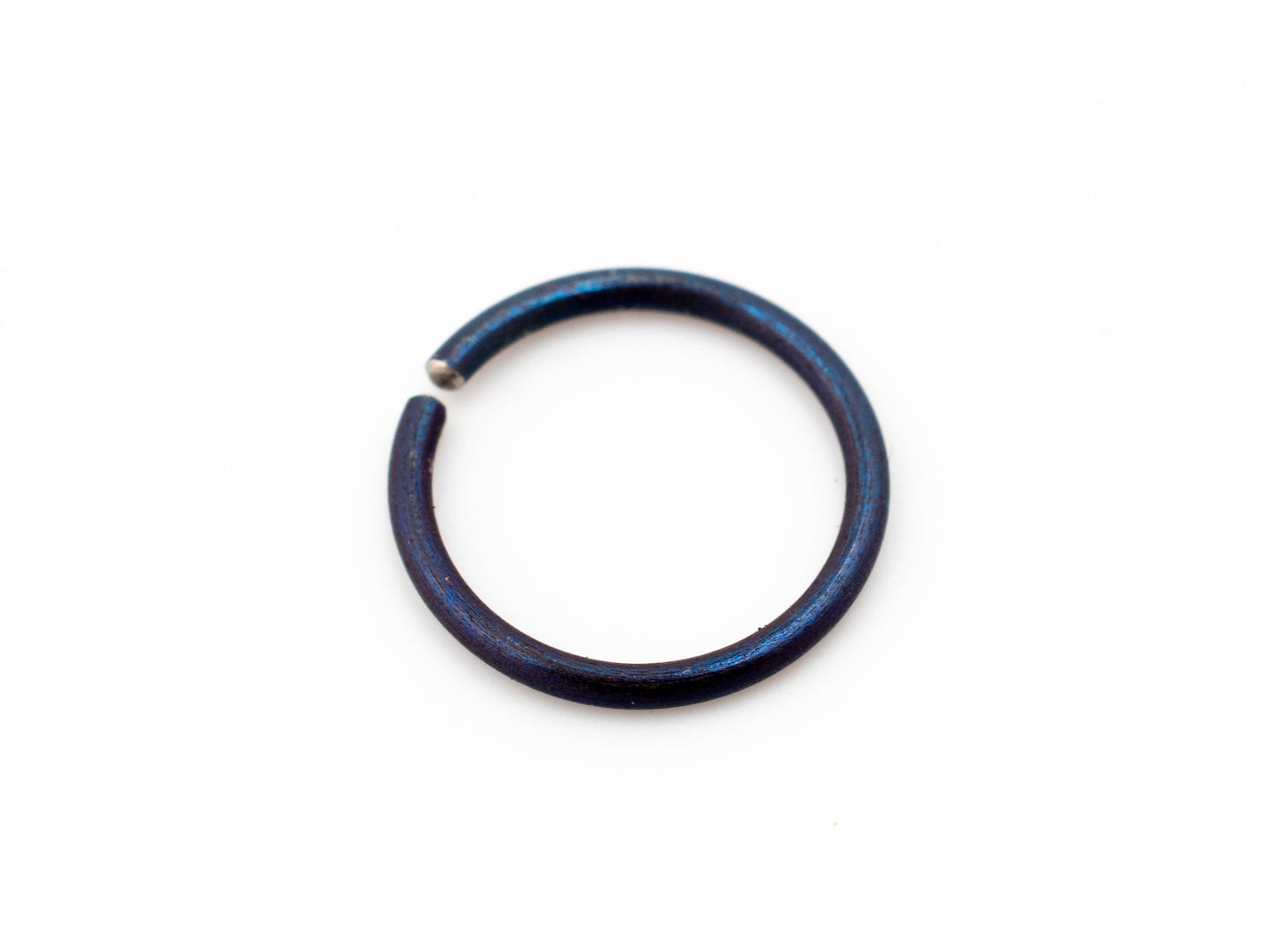 Hug hoop earring titanium 8mm 19g open cuff piercing ring  hypoallergenic  body jewelry nose huggie cartilage ring