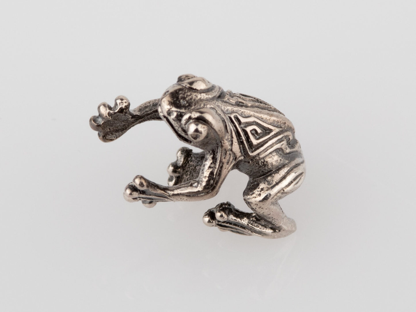Frog earring cuff sterling silver