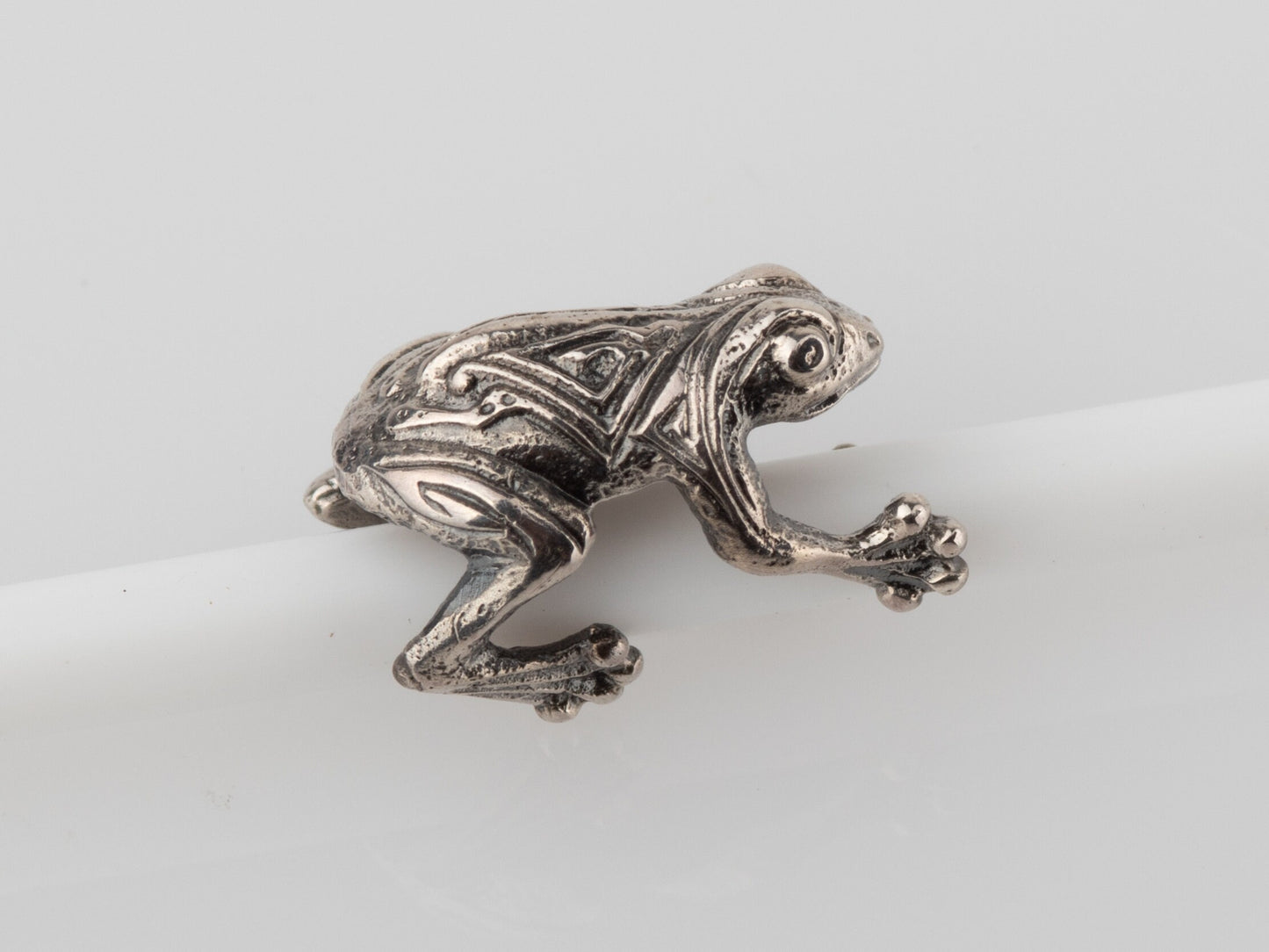 Frog earring cuff sterling silver
