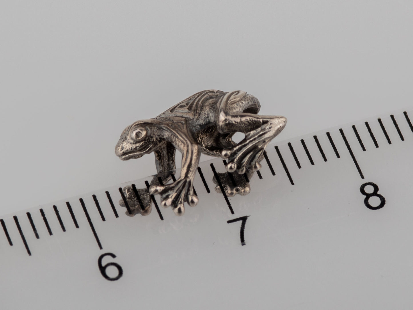 Frog earring cuff sterling silver