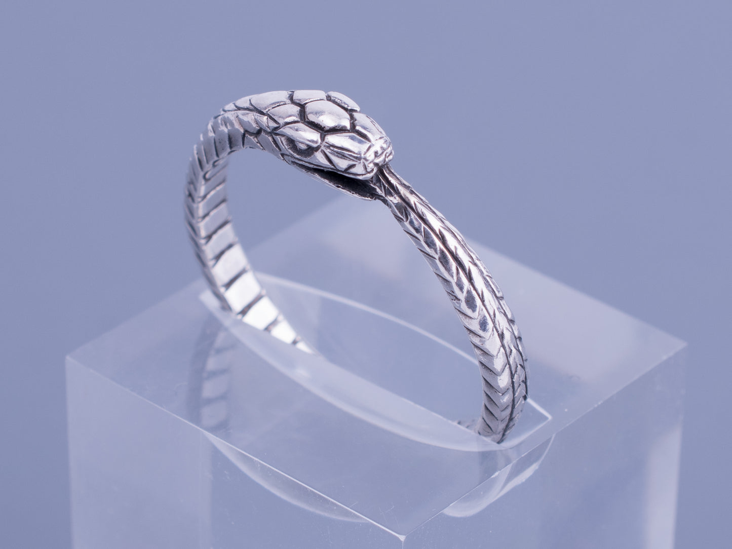 Ouroboros ring sterling silver RK001S